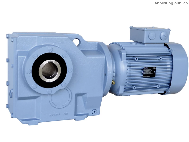 Silnik z przek&lstrok;adni&aogon; &sacute;limakow&aogon; S02A DM71K4