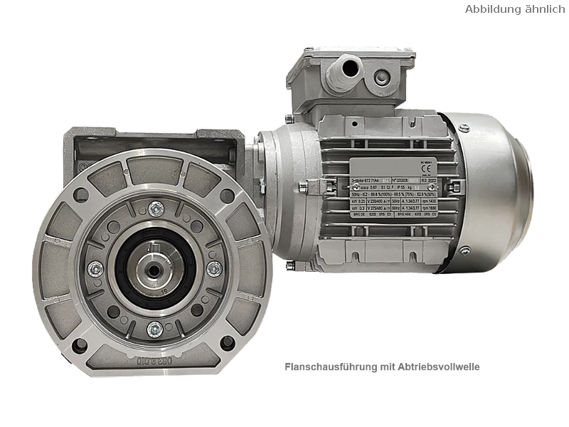 Worm gear motor Q63-45-63A4-IE2