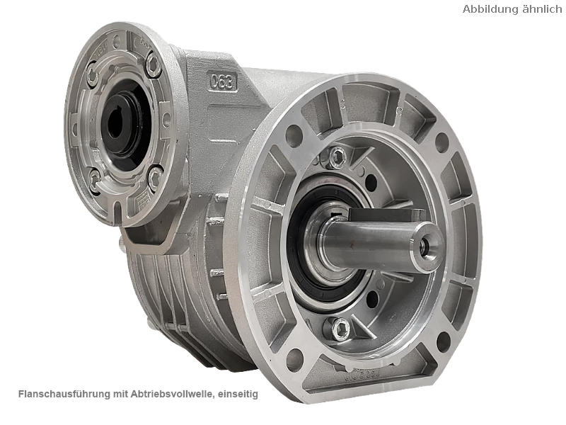 Worm gearbox without motor (for IEC mounting) B63AFB01C0-MB30