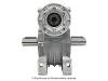 BM13FB02C0-MB3- Schneckengetriebe ohne Motor(f�r IEC - Anbau)