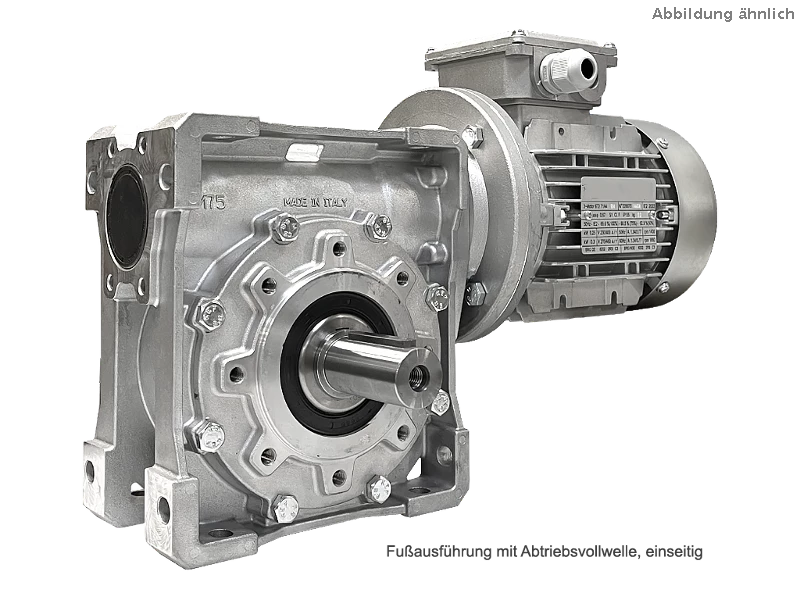 Motorreductor de tornillo sin fin MM75-25-80A4-IE2