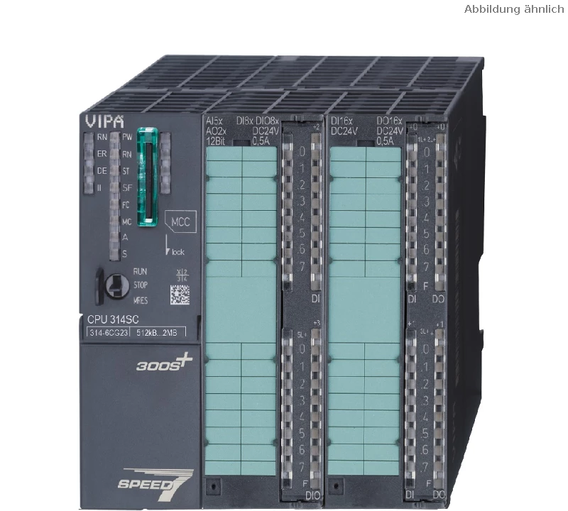 Centrale verwerkingseenheid (CPU) 300S+ Compact CPU 314SC DPM - 314-6CG23 / S7 6ES7314-6BH04-0AB0