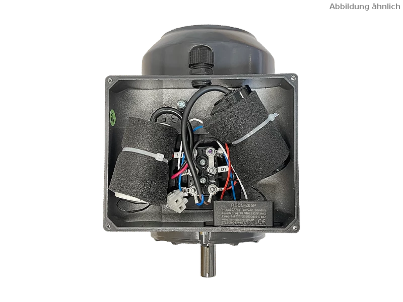 Single-phase motor with operating and starting capacitor EL2 90-S4