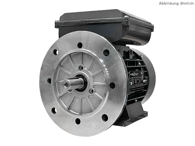 Einphasenmotor mit Betriebs- und Anlaufkondensator EL2 71-K2