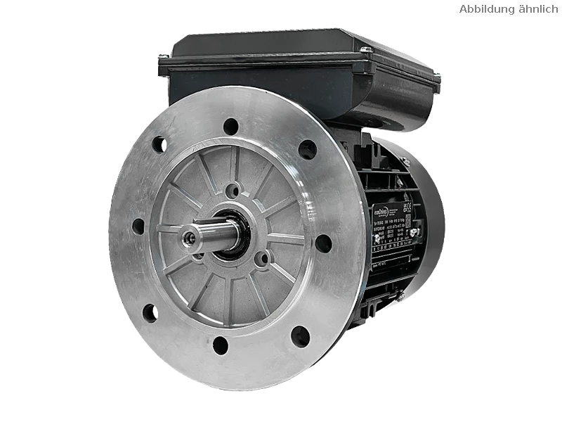Einphasenmotor mit Betriebs- und Anlaufkondensator EL2 71-K2